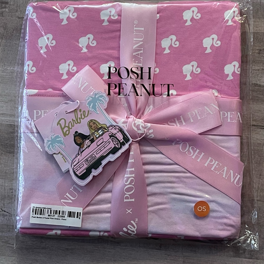 Brand New Posh Peanut Pink Barbie Ombr Patoo
